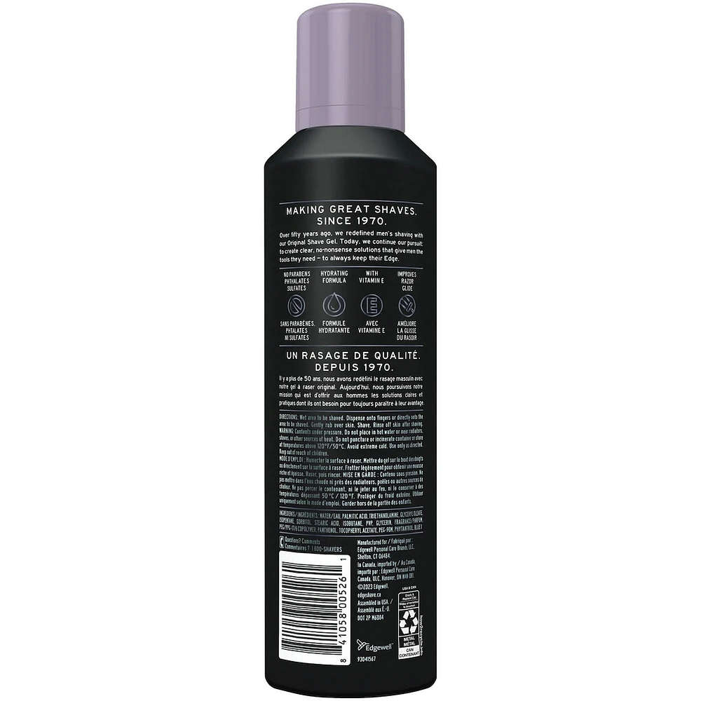 Edge Extra Moisturizing Mens Shave Gel