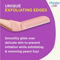 Hydro Silk Dermaplaning Wand, Professional Style, 1 Handle and 6 Refills