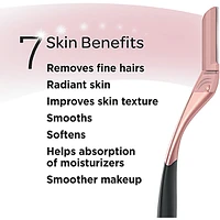 Hydro Silk Dermaplaning Wand, Professional Style, 1 Handle and 6 Refills