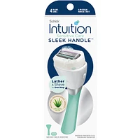 Intuition Sensitive Care Sleek Razor Handle and 1 Refill