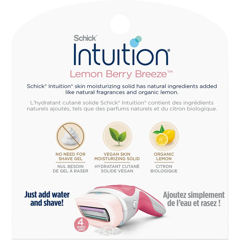 Intuition Lemon Berry Breeze Razor Refill