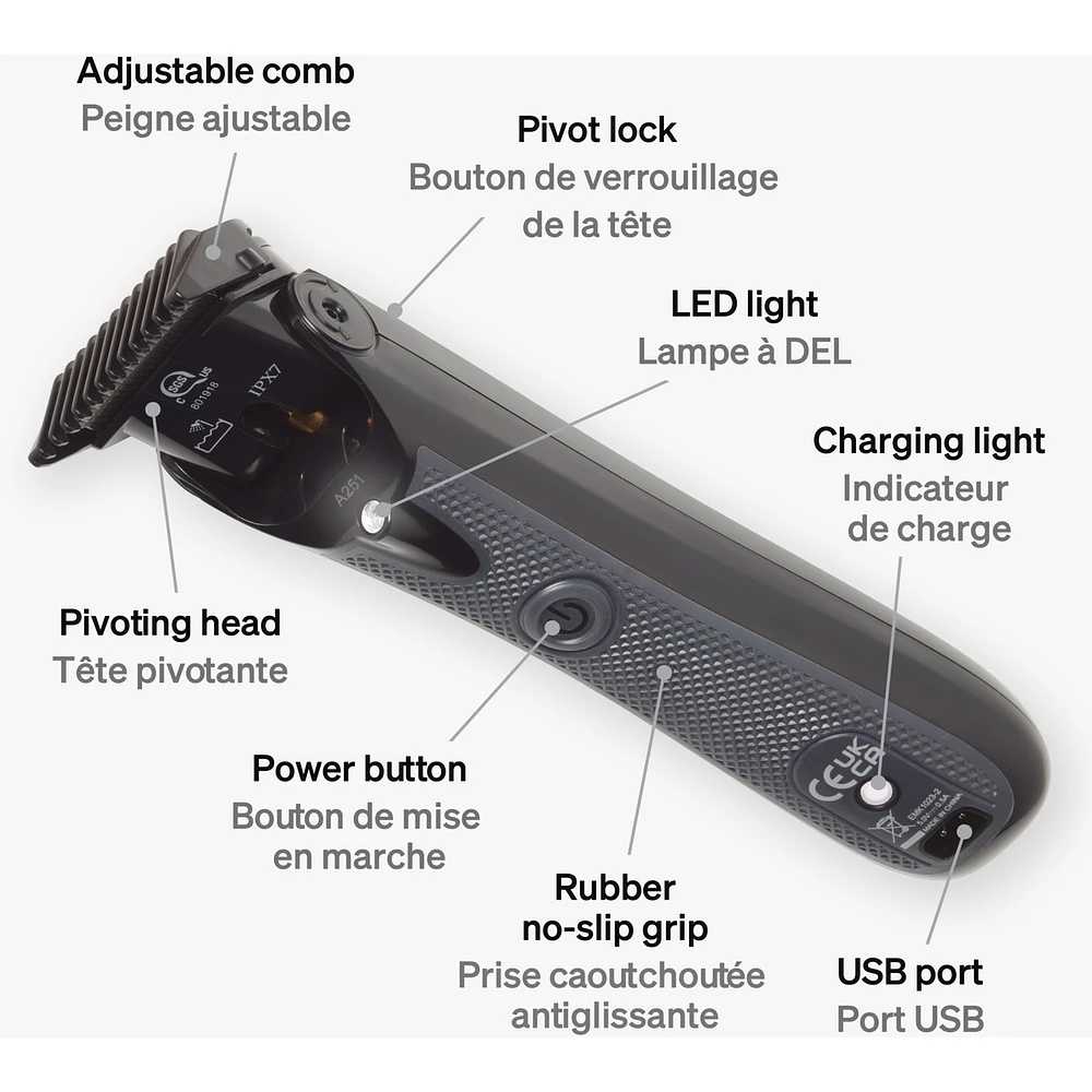 Ultra Pivot Electric Body Groomer