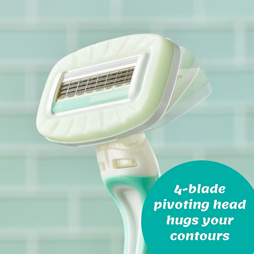Schick® Intuition® Sensitive Care® Disposables 4-Bladed, 3ct