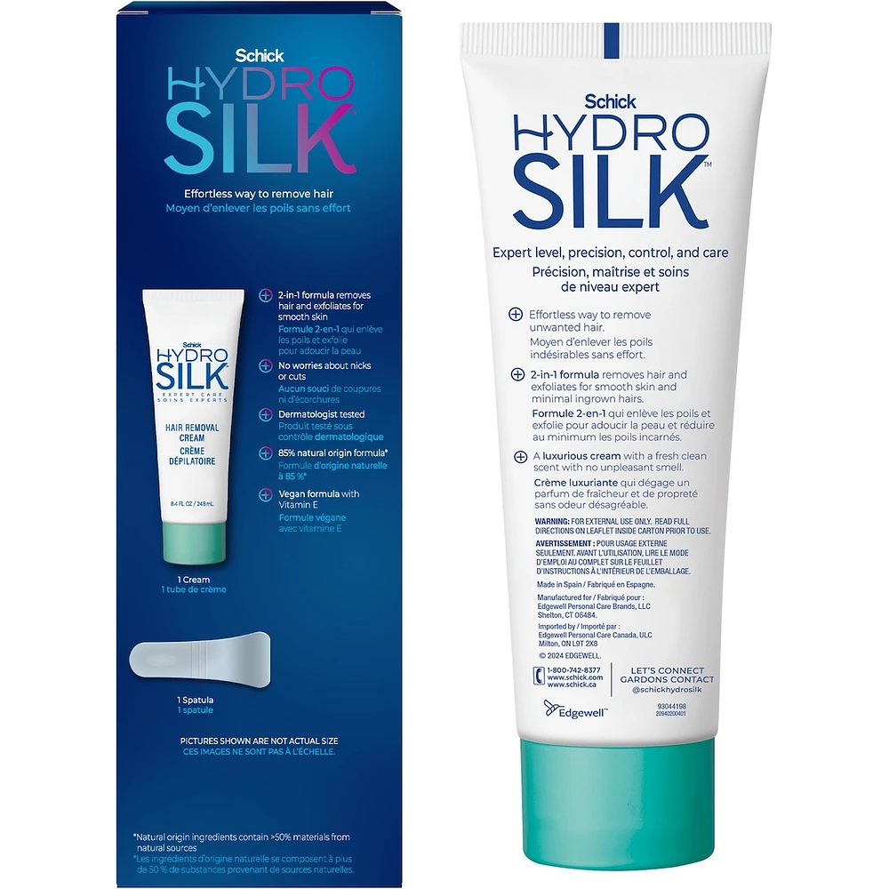 Hydro Silk® 2-in-1 Hair Removal Cream