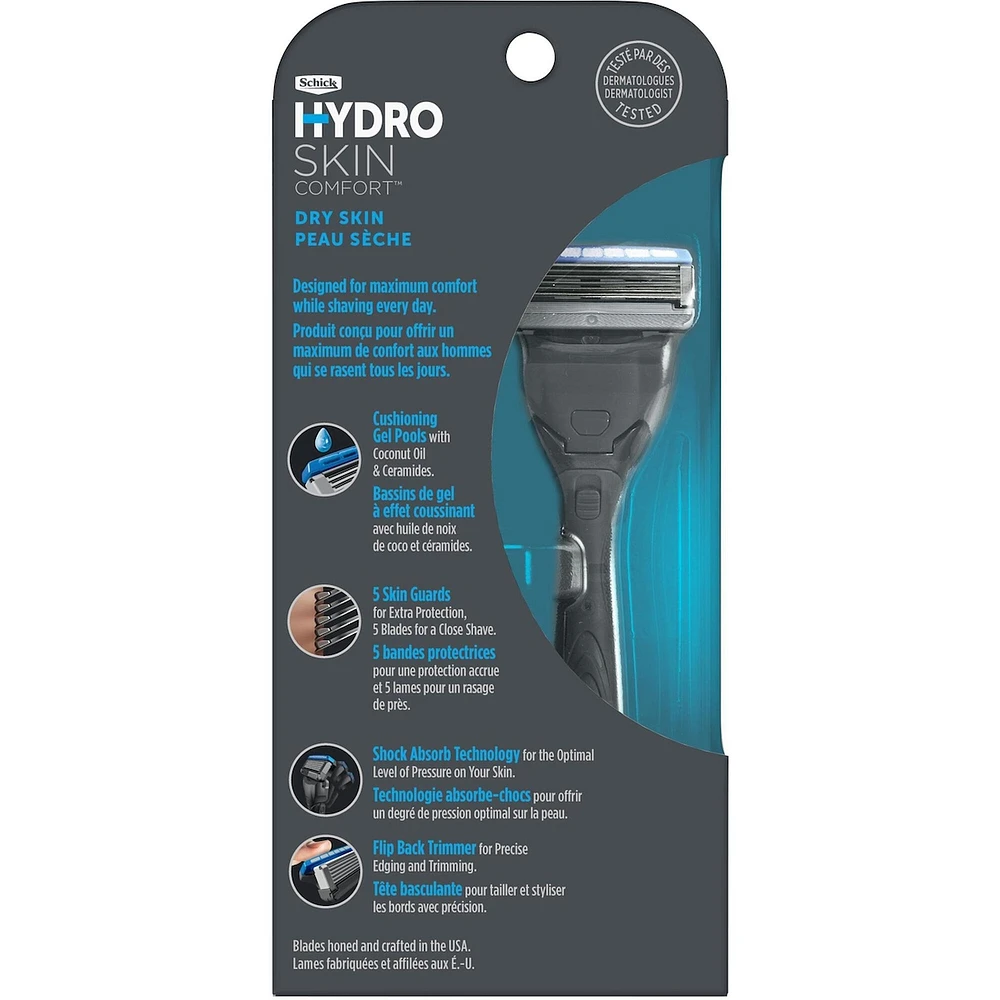Schick Hydro Skin Comfort Dry Skin Men’s Razor