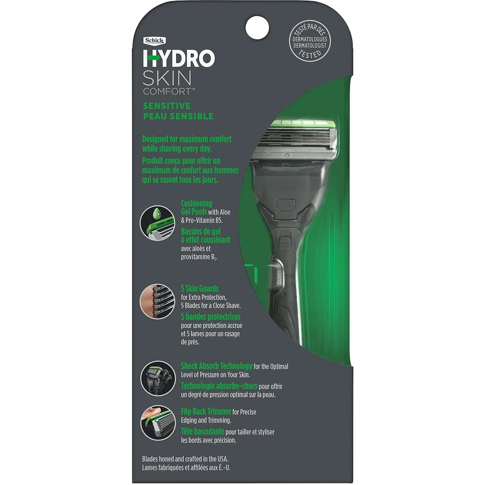 Schick Hydro Skin Comfort Sensitive Men’s Razor
