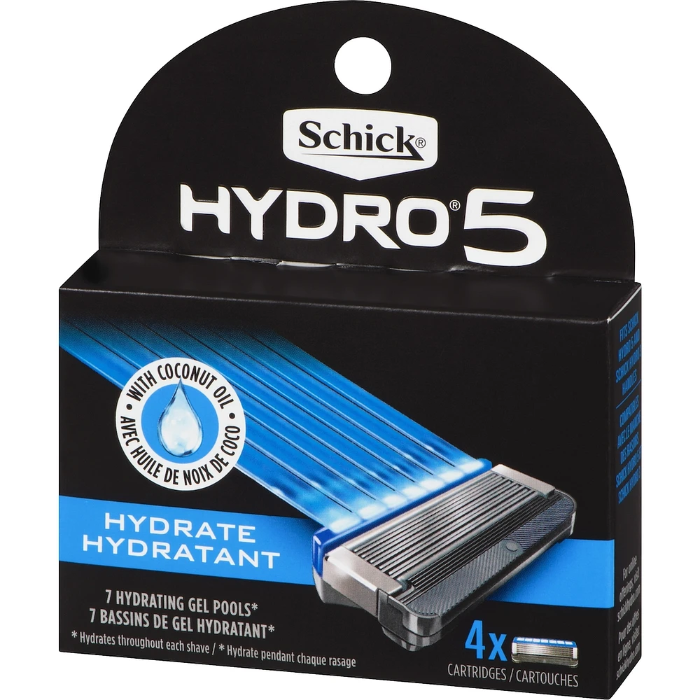 Schick Hydro Skin Comfort Dry Skin Men’s Razor Blade Refills