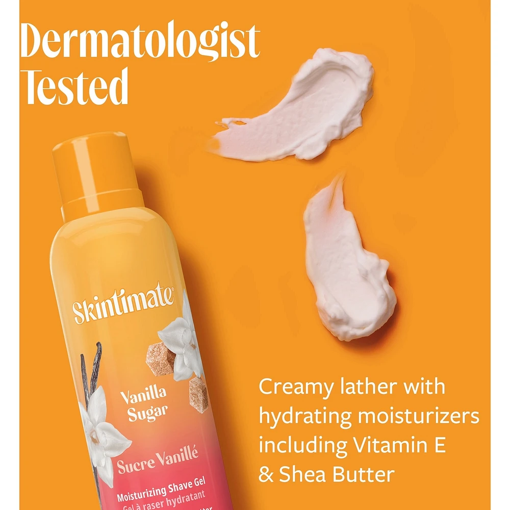 Skintimate Vanilla Sugar Womens Shave Gel