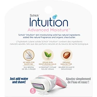 Intuition Advanced Moisture Women’s Razor Refills with Shea Butter