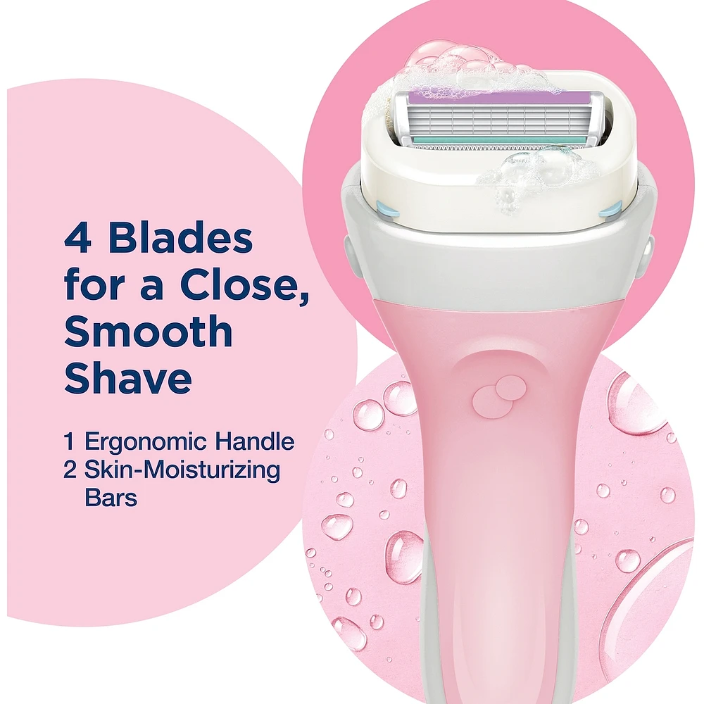 Intuition Advanced Moisturizing Women’s Razor with Shea Butter