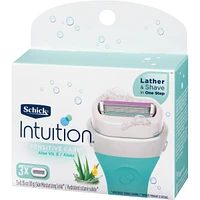 Intuition Naturals Sensitive Care Womens Razor Refills with Vitamin E & Aloe