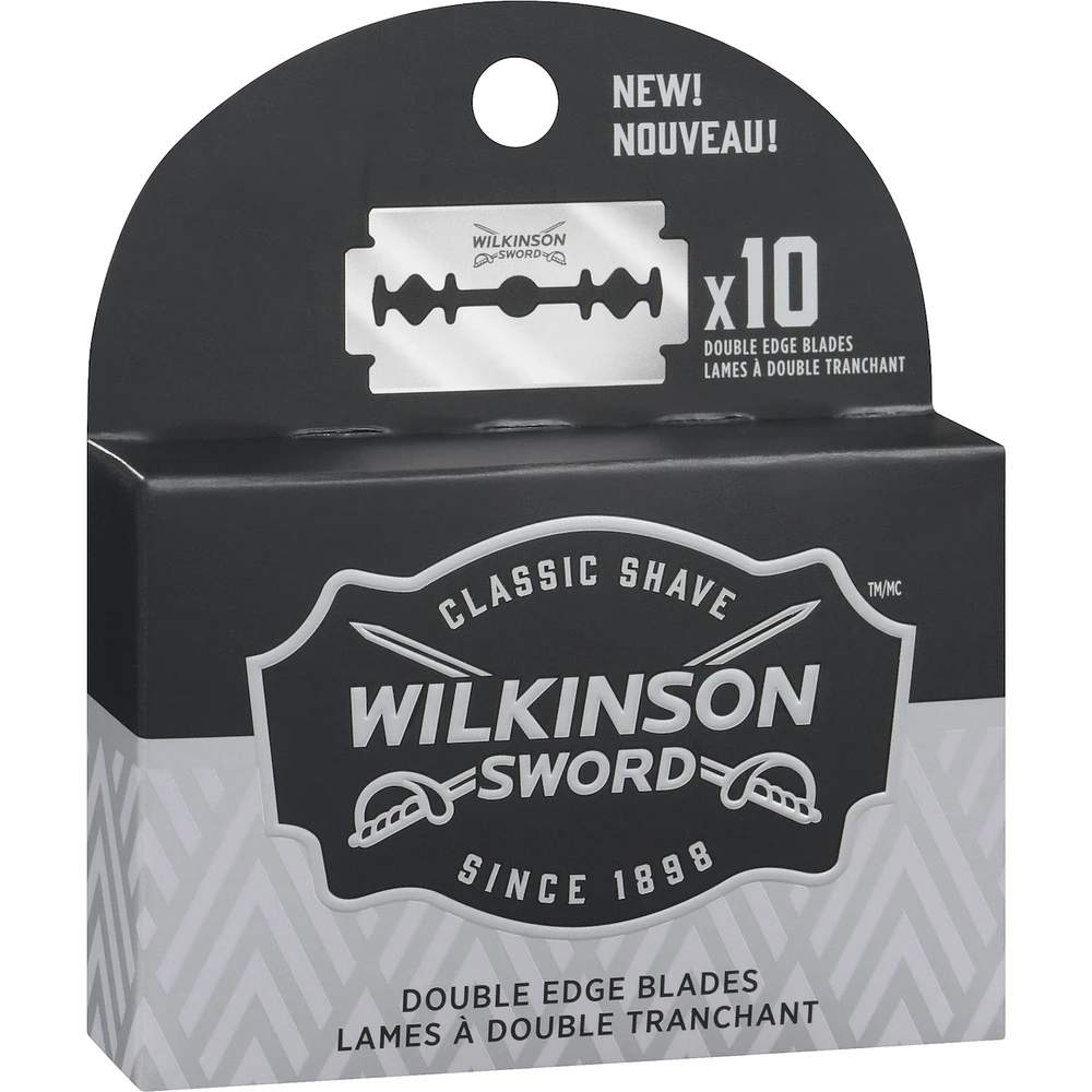 Lames classiques pour rasoir de sécurité à double tranchant de Wilkinson Sword