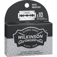 Lames classiques pour rasoir de sécurité à double tranchant de Wilkinson Sword