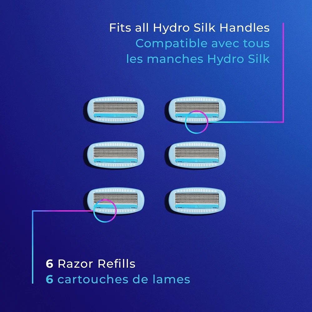 Hydro Silk Women’s Razor Refills