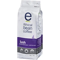 Fairtrade Organic Coffee, Lush Medium Dark Roast, Whole Bean Coffee