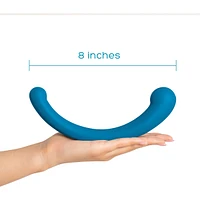 plusOne Dual Vibrating Arc, Personal Massager with 5 Powerful Vibration Settings, Rechargeable, Fully Waterproof