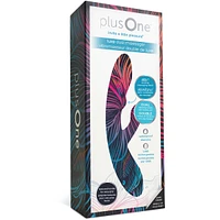 Luxe Dual Rabbit Vibrator for Women with Stroking Massage Bead - Made of Body-Safe Silicone, Fully Waterproof, USB Rechargeable - Dual Vibrating Massager with 10 Vibration Settings