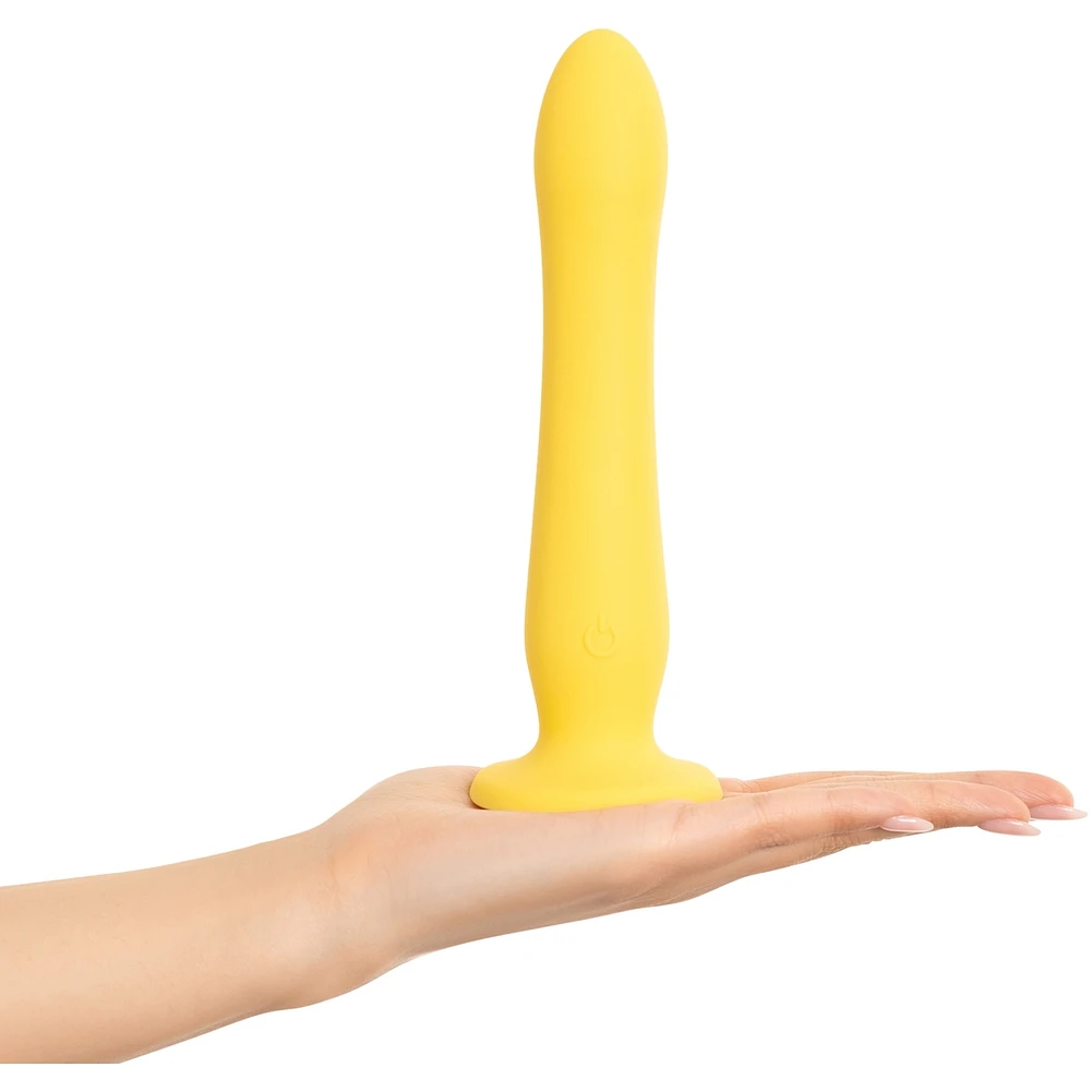 plusOne Luxe Ripple Multi Vibe – Vibrating Massager, Vibrating Dildo, 7 Vibration Modes, Rechargeable, Waterproof, Suction Cup Base, Body Safe Silicone