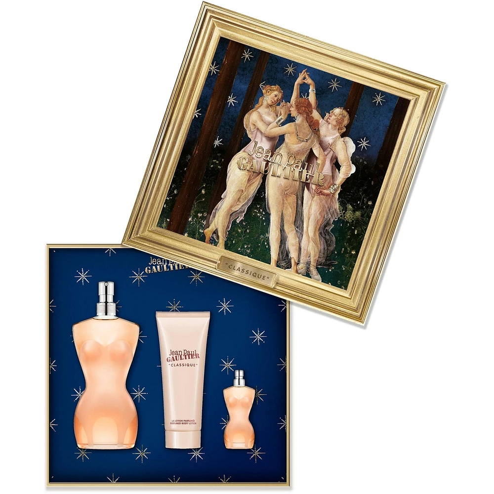 Classique Eau de Parfum 3-Piece Gift Set