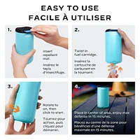 Mosquito Repellent, Patio Shield – Glacial Blue