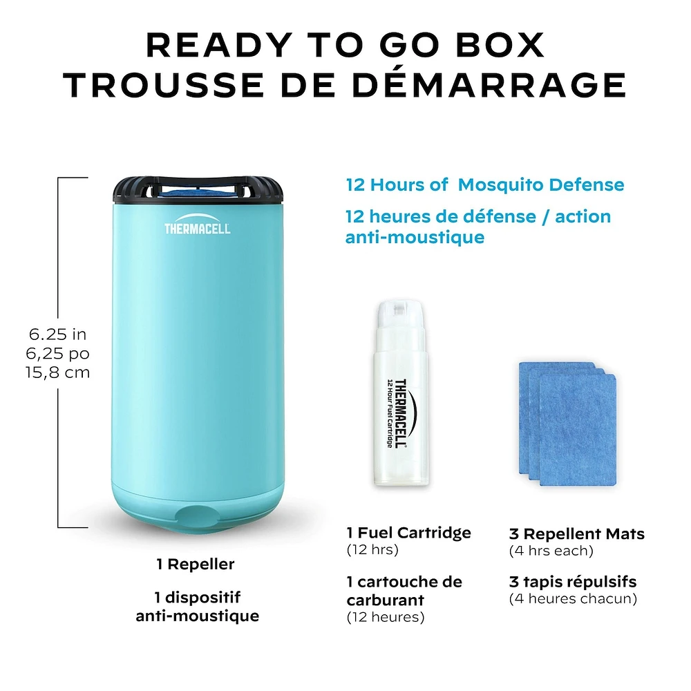 Mosquito Repellent, Patio Shield – Glacial Blue
