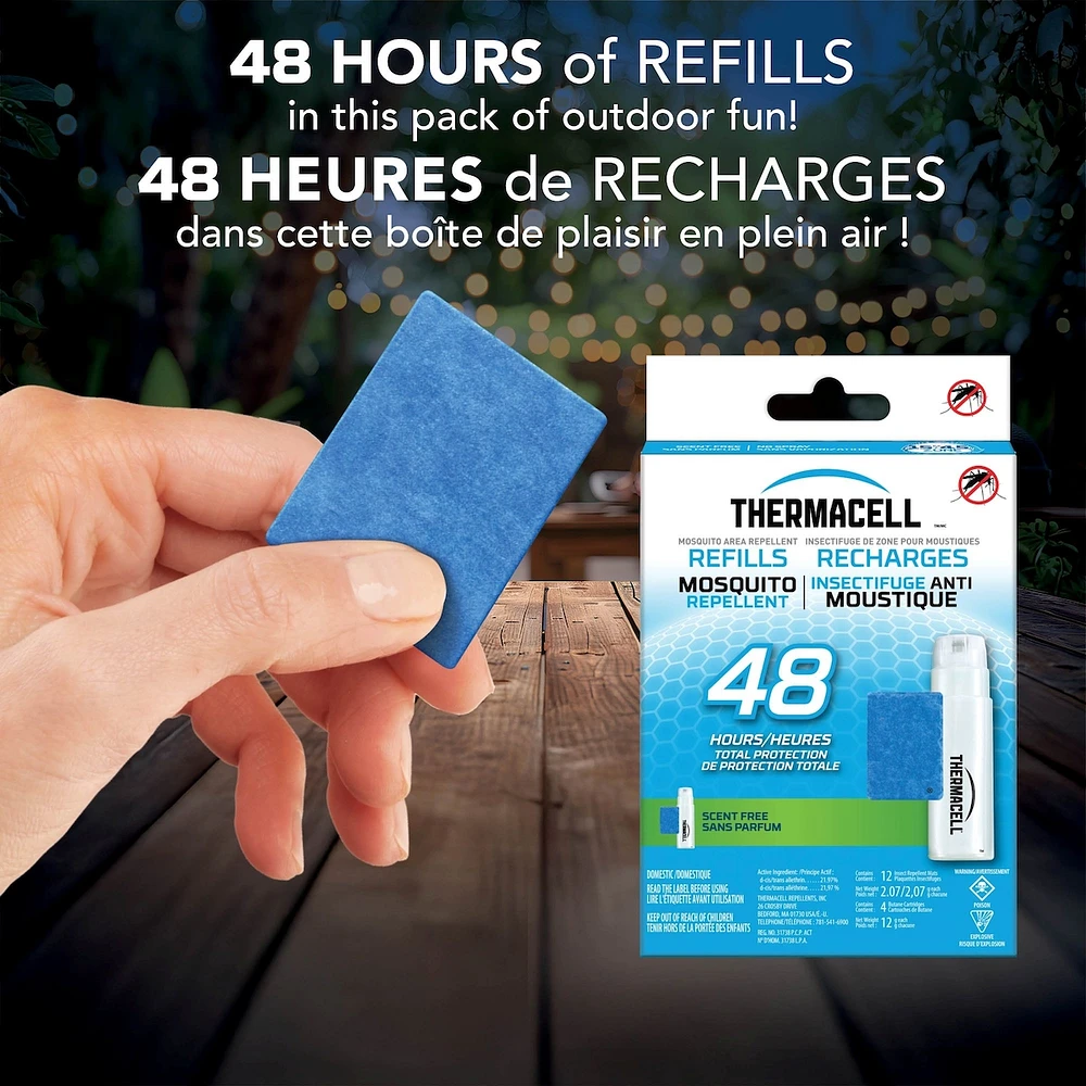Mosquito Repellent Original Refills - 48 Hours