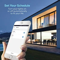 LUX 800 Smart Wi-Fi LED Light Bulb - White