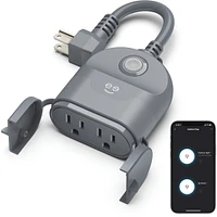 Outdoor Duo Double Wi-Fi Smart Plug