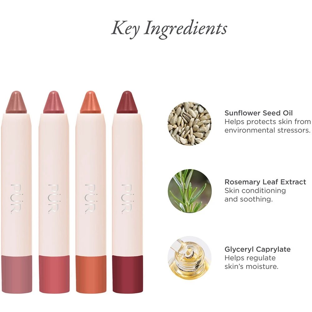Silky Pout Creamy Lip Chubby Blushing Rose