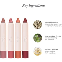 Silky Pout Creamy Lip Chubby Blushing Rose