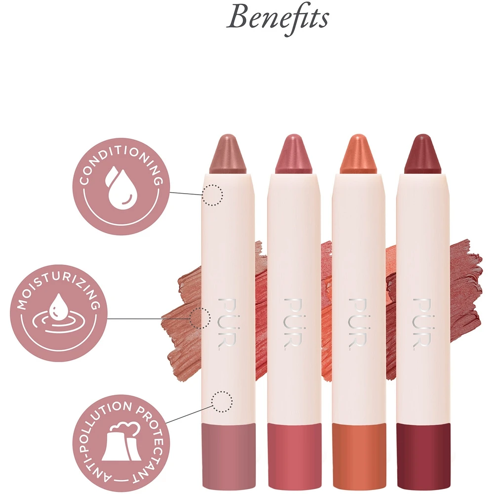 Silky Pout Creamy Lip Chubby Blushing Rose