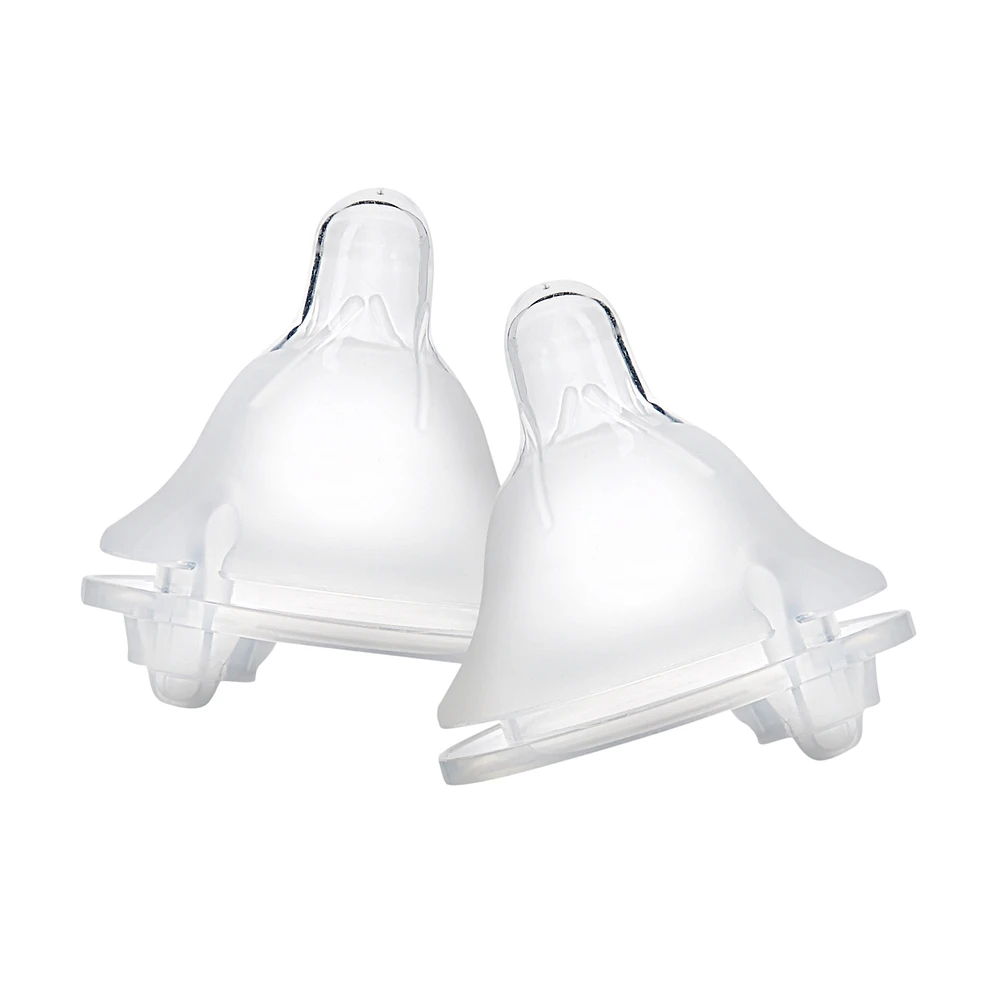 Balance+ Wide Nipples (Med/Fast) 2pk