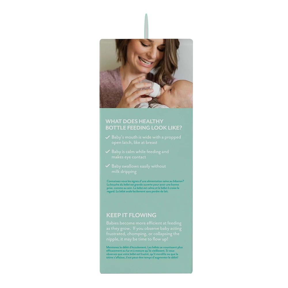 Balance+ Wide Neck Baby Bottle, 5oz, 2pk