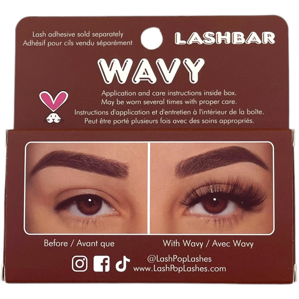 Wavy Single Pack 3D Faux Mink False Eyelashes