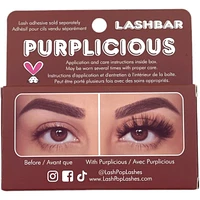 Purplicious Single Pack 3D Faux Mink False Eyelashes
