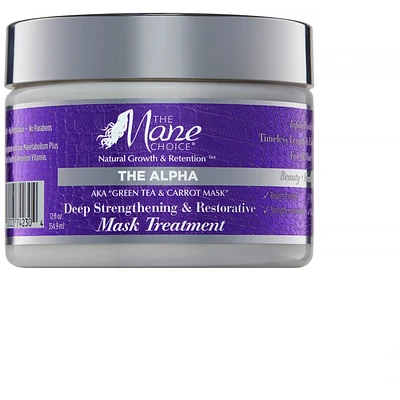 The Alpha Green Tea & Carrot Deep Strengthening and Restorative Treatment Mask