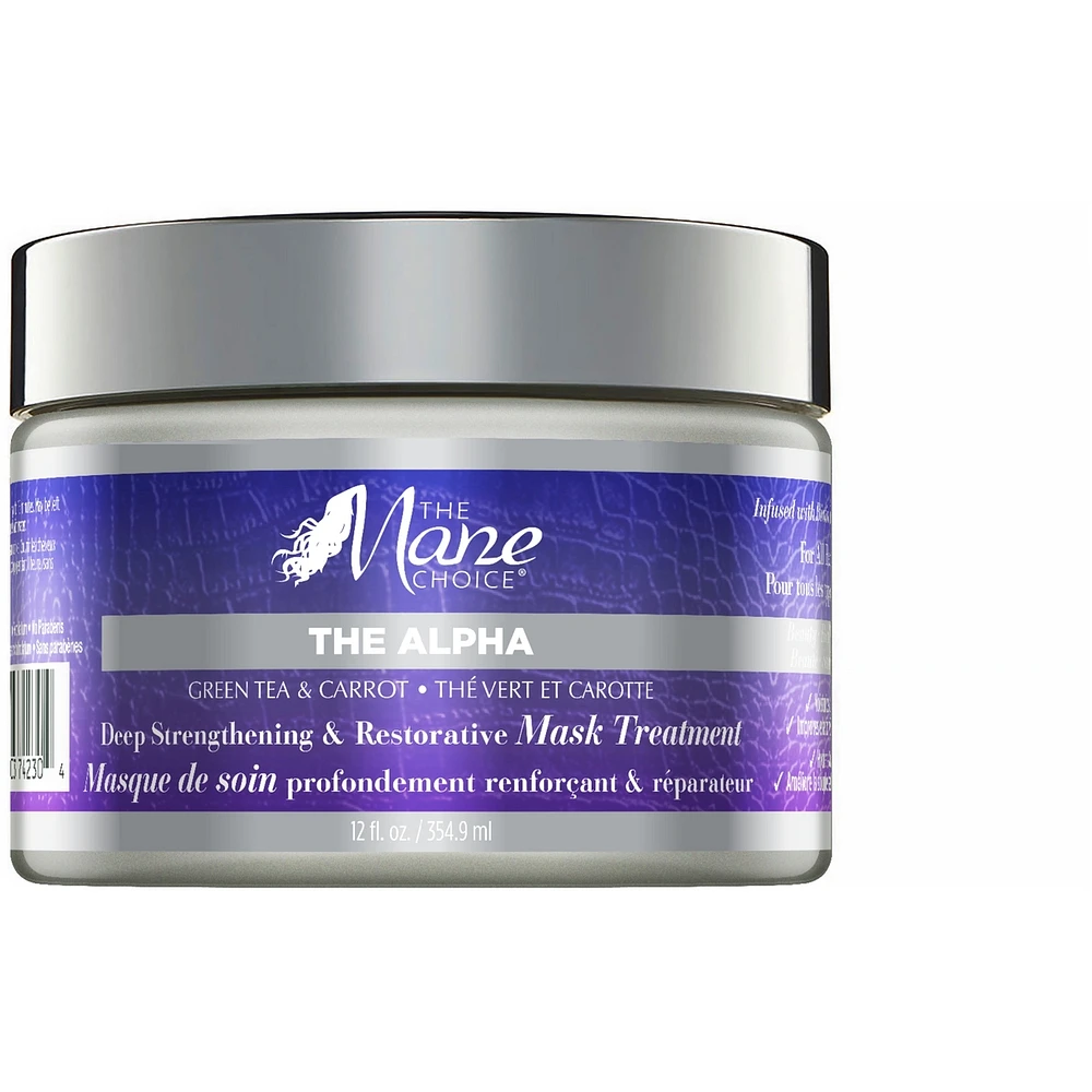 The Alpha Green Tea & Carrot Deep Strengthening and Restorative Treatment Mask