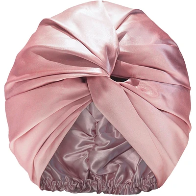 slip pure silk turban - pink