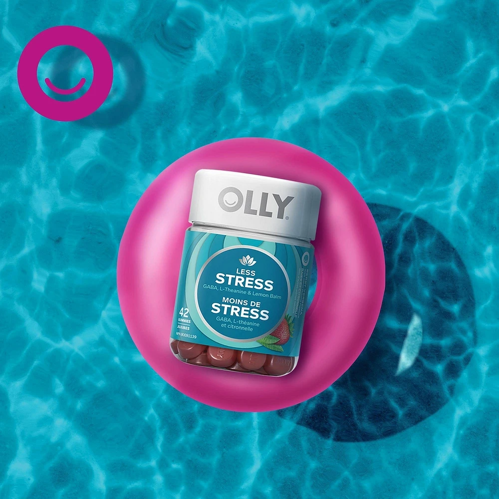 OLLY Supplement For Stress-Relief Berry Verbena gluten free 21 day supply 42 gummies