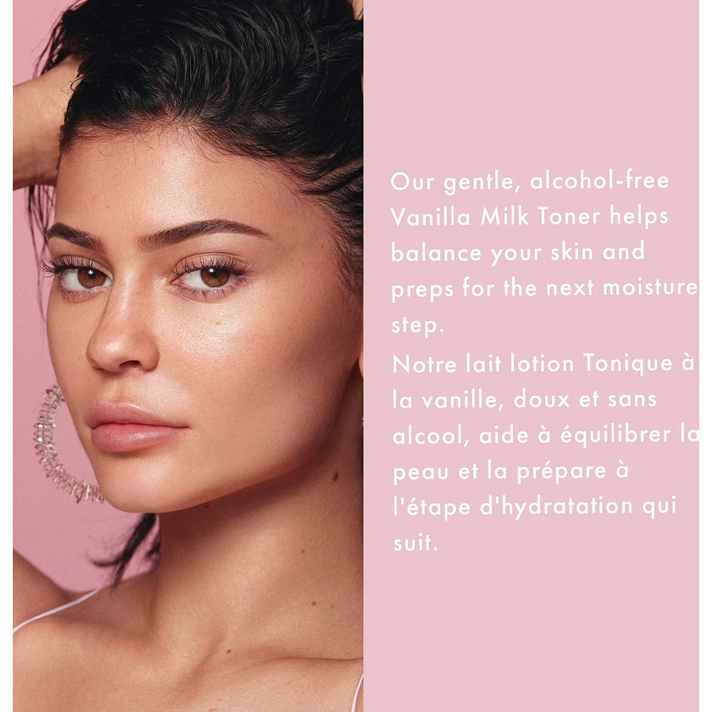 Vanilla Milk Toner, skin perfecting, minimizes pores, smoothes texture, alcohol-free