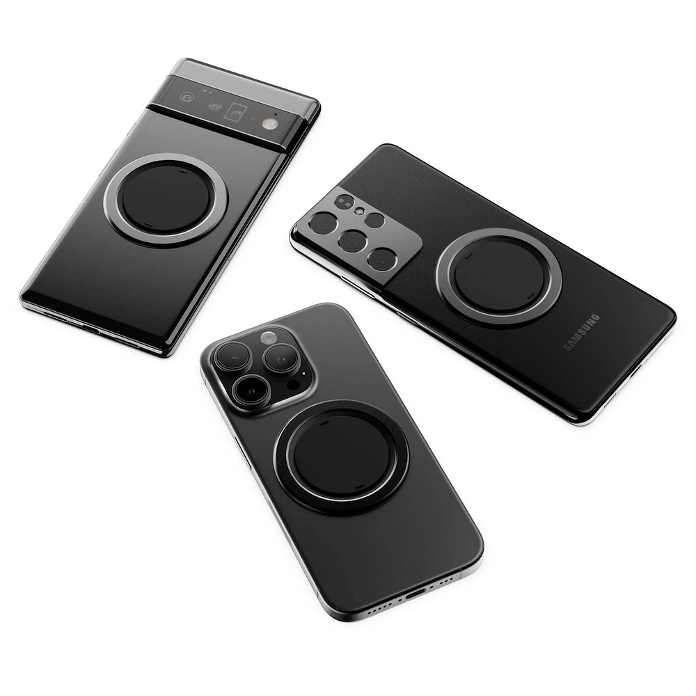 Snap 4 Luxe Phone Grip - Obsidian Black