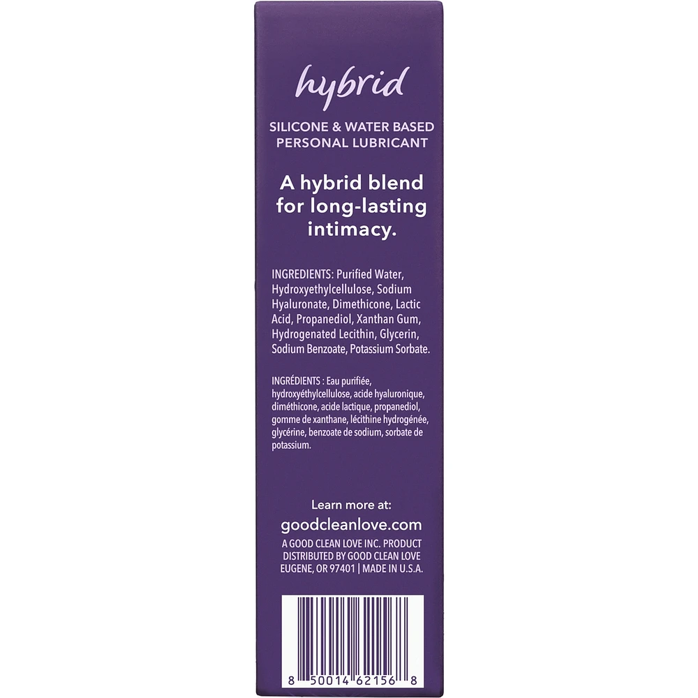 Hybrid Silicone & Water Based Personal Lubricant