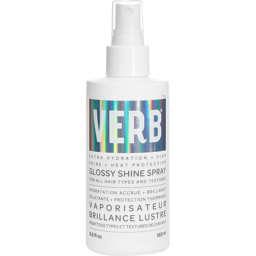 Glossy Shine Spray with Heat Protection