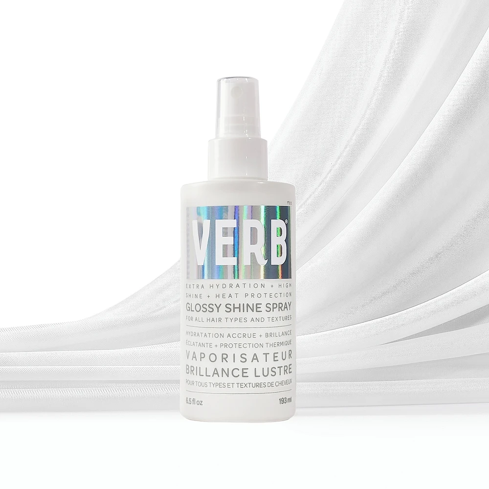 Glossy Shine Spray with Heat Protection