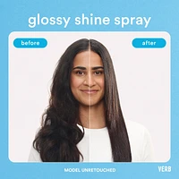 Glossy Shine Spray with Heat Protection