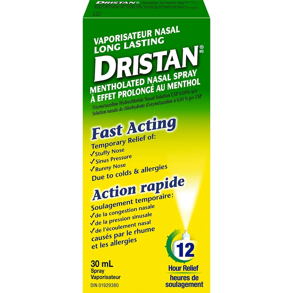 Mentholated Nasal Spray Long Lasting 30 ml