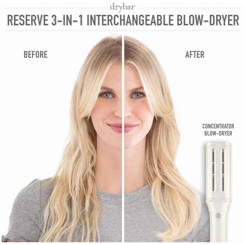 Drybar Reserve 3-In-1 Interchangeable Blow-Dryer