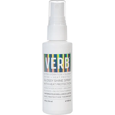 Glossy Shine Spray with Heat Protection