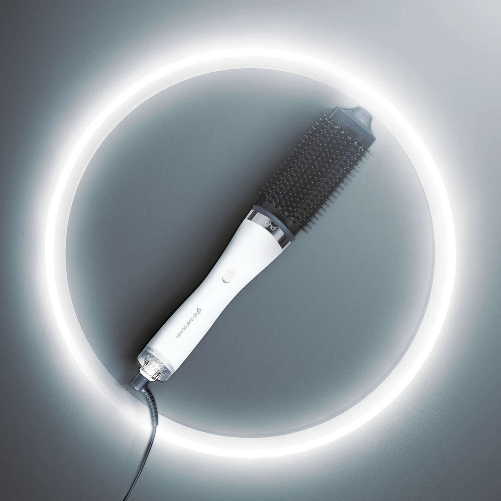 GHD DUET BLOWDRY Hair Dryer Brush White