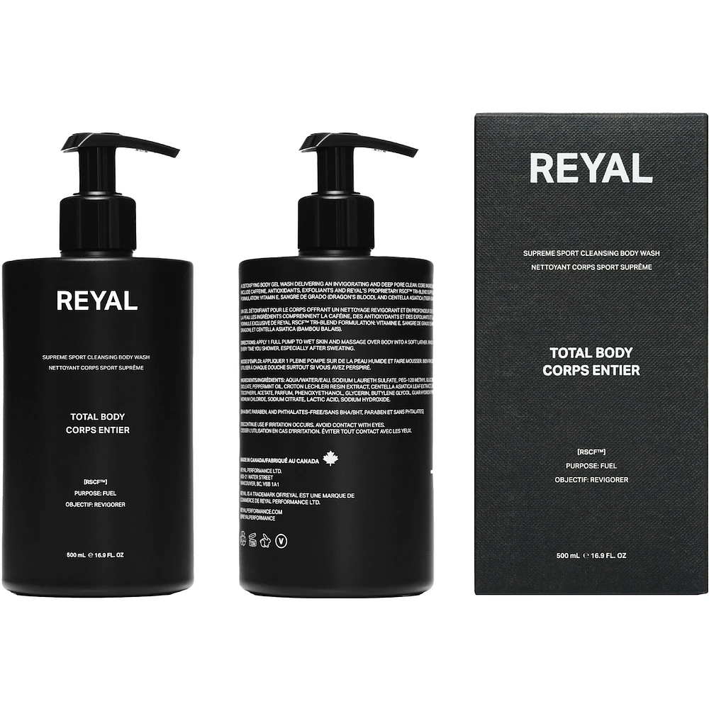 Supreme Sport Cleansing Body Wash with antioxidants for men